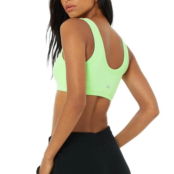 Alo Wellness Bra in Ultramint size small - Picture 1 of 6